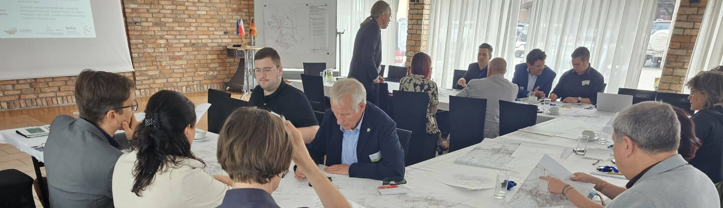 Teilnehmer des Brandenburg-Lebuser Expertenworkshops