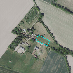 Beispiel für Planungen an Splittersiedlung