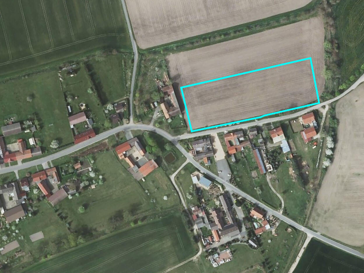 Beispiel – Siedlungsanschluss vorhanden